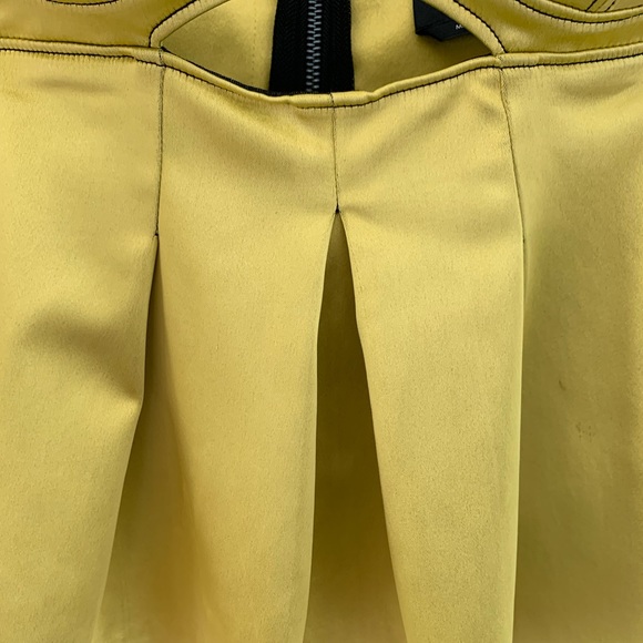 Bebe size 2 satin keyhole dress - Picture 5 of 16